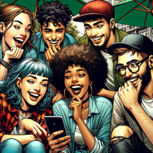 Social proof with friends.